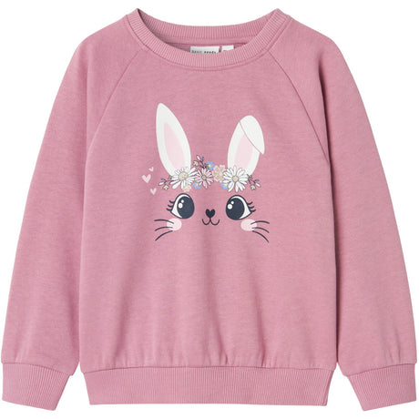 Name It Mauve Orchid Bunny Venus Regular Sweatshirt