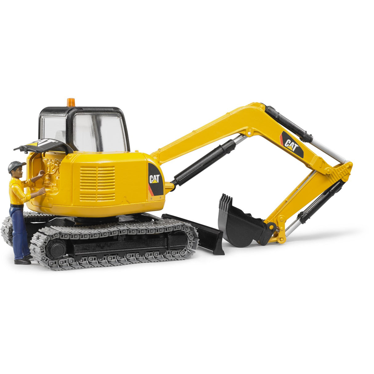 Bruder Cat Mini excavator with worker