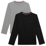 Tommy Hilfiger Bluser 2-pak Medium Grey Ht/Black
