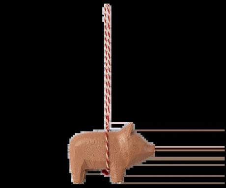 Maileg Træpynt, Gris - Gammel rose