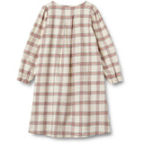 Wheat Eggshell Check Nightgown Gudrun