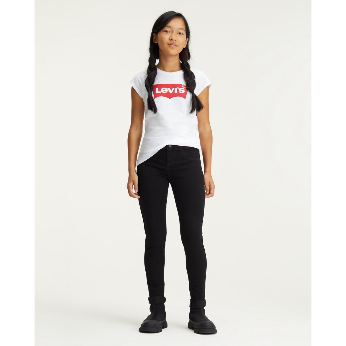 Levi's Girls Pull-On Leggings Black