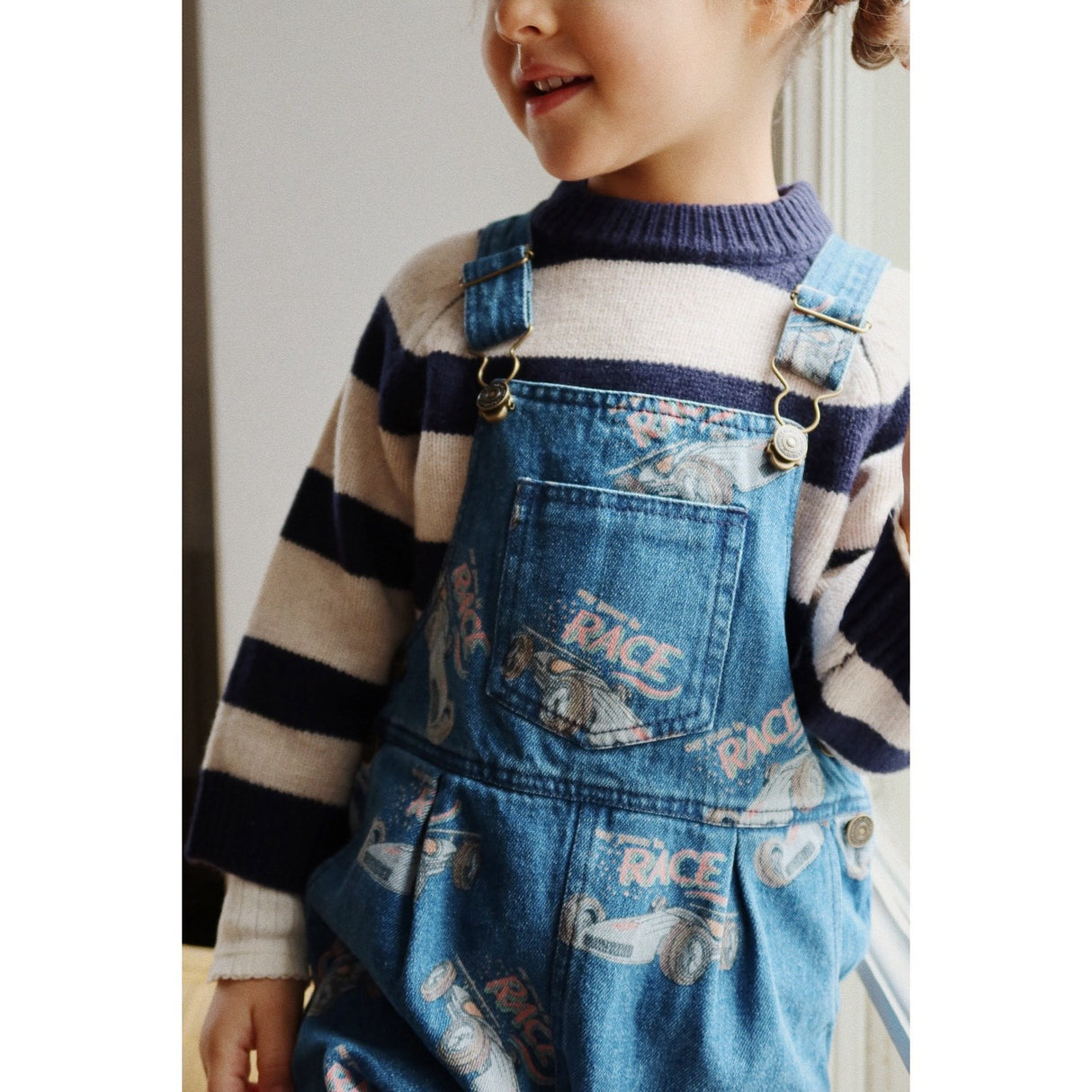 Konges Sløjd Race Denim Magot Overalls GOTS