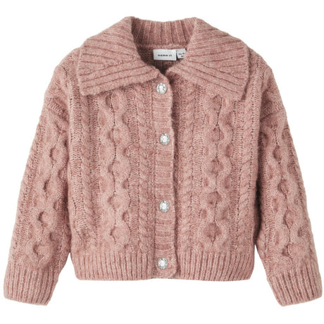 Name it Light Mahogany Ohalli Strik Cardigan