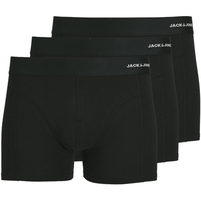 Jack & Jones Junior Black Basic Bambus Boxershorts 3-pak Noos