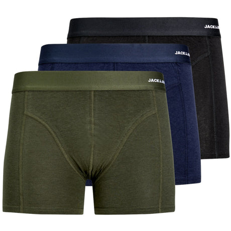 Jack & Jones Junior Forest Night Basic Bambus Boxershorts 3-pak Noos