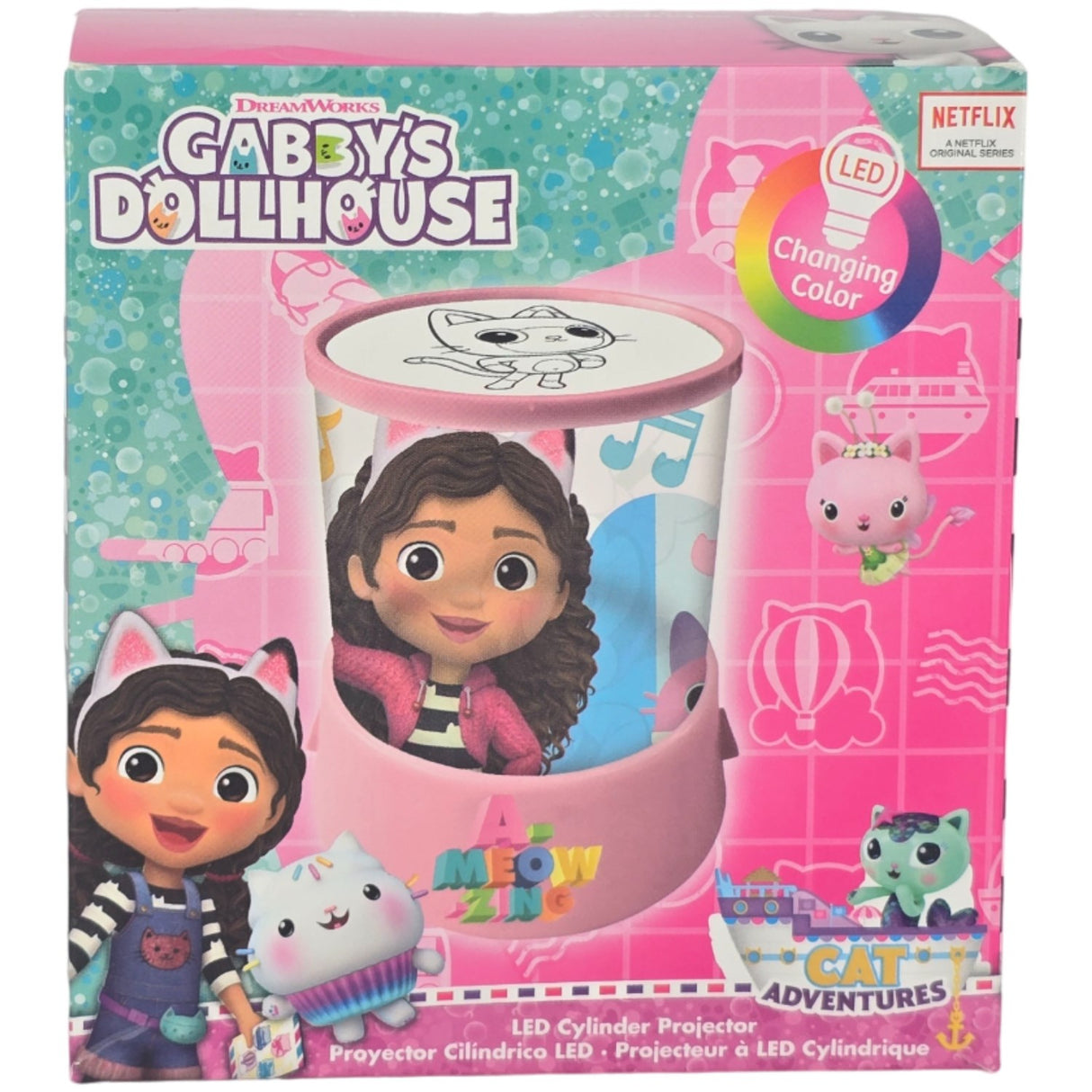 Euromic Gabby's Dollhouse Projektor Lampe