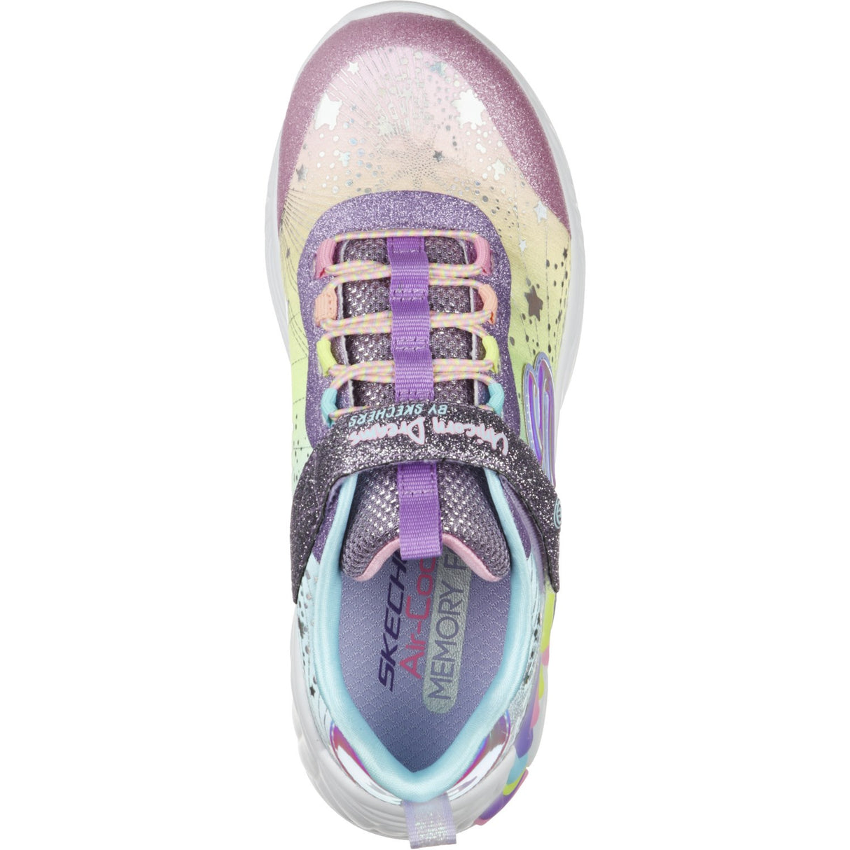 Skechers Purple S-Lights Unicorn Dreams