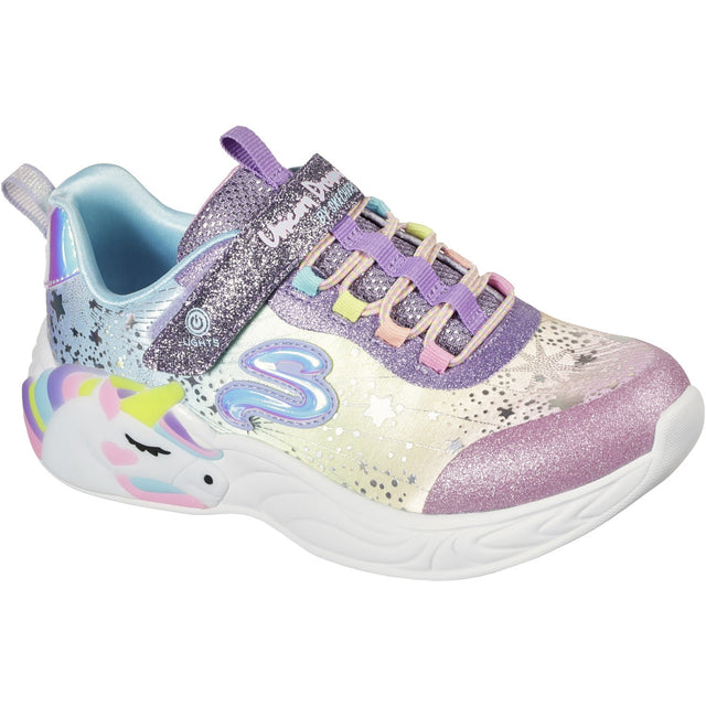 Skechers Purple S-Lights Unicorn Dreams