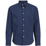 Jack & Jones Junior Medieval Blue Axel Print Skjorte