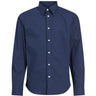 Jack & Jones Junior Medieval Blue Axel Print Skjorte