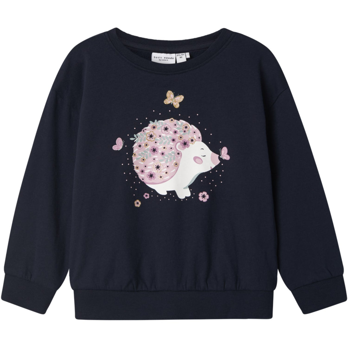 Name It Dark Sapphire Hedgehog Viloui Sweatshirt