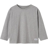 Name It Grey Melange Vimpel Bluse