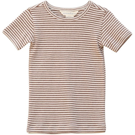 Serendipity Acorn/Offwhite Stripe T-shirt Short