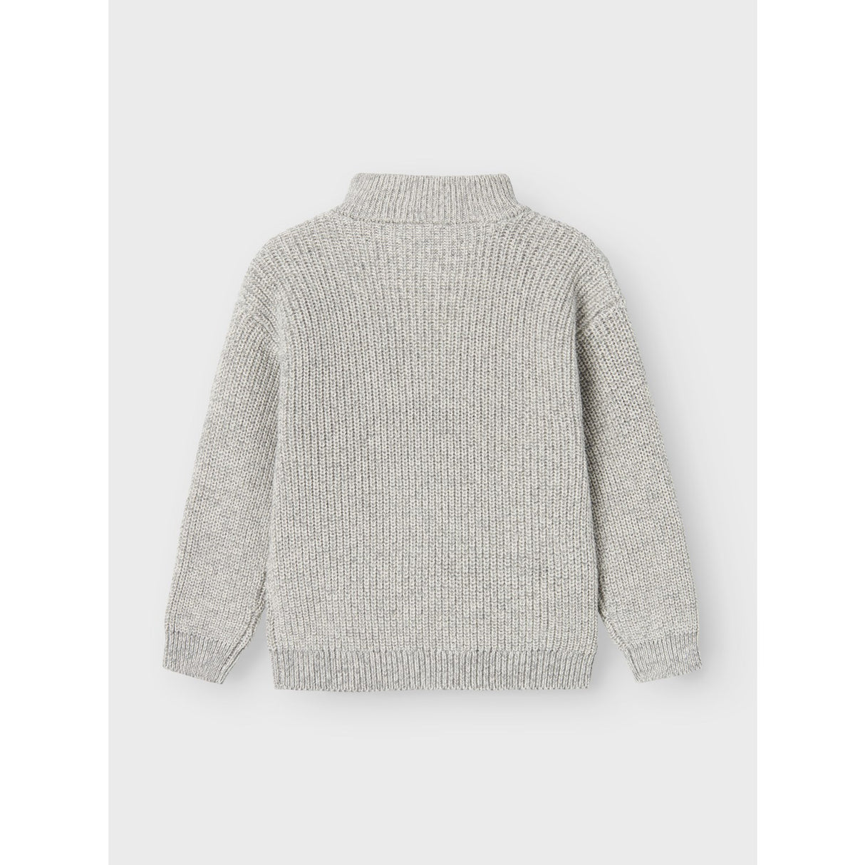 Name It Grey Melange Safalle Strik Pullover