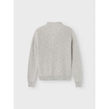 Name It Grey Melange Safalle Strik Pullover