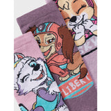 Name It Lavender Mist Nara Paw Patrol 3-Pak Strømper