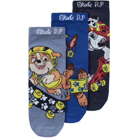 Name It Flint Stone Norwin Paw Patrol 3-Pak Strømper