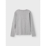 Name It Grey Melange Semons Regular Bluse