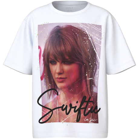 Name It Cloud Dancer Dusan Taylor Swift Regular T-Shirt Noos