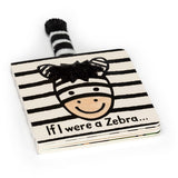 Jellycat If I were a Zebra Pap Bog