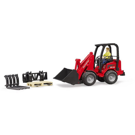 Bruder Schäffer Compact loader 2630 with figure