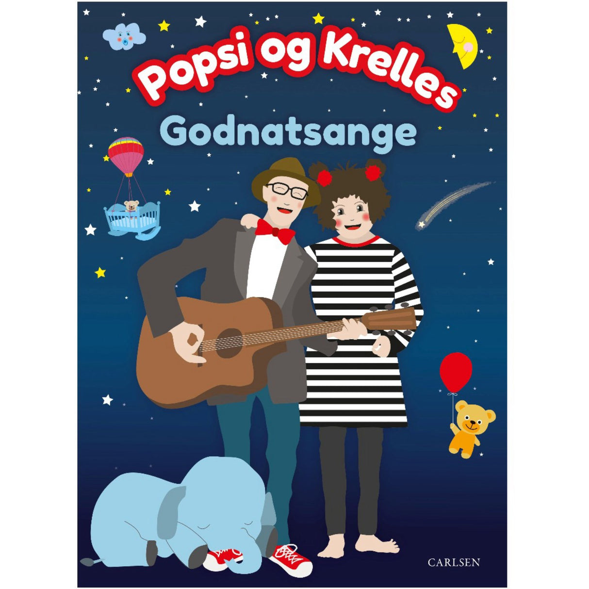 Forlaget Carlsen Popsi og Krelles godnatsange