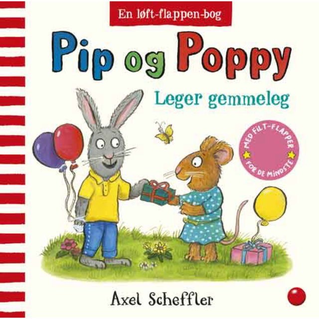 Bolden Pip Og Poppy Leger Gemmeleg (Med Filtflapper)