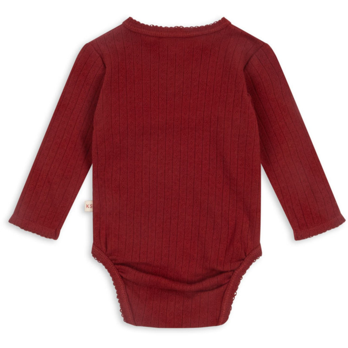 Konges Sløjd Red Dahlia Minnie Newborn Body GOTS