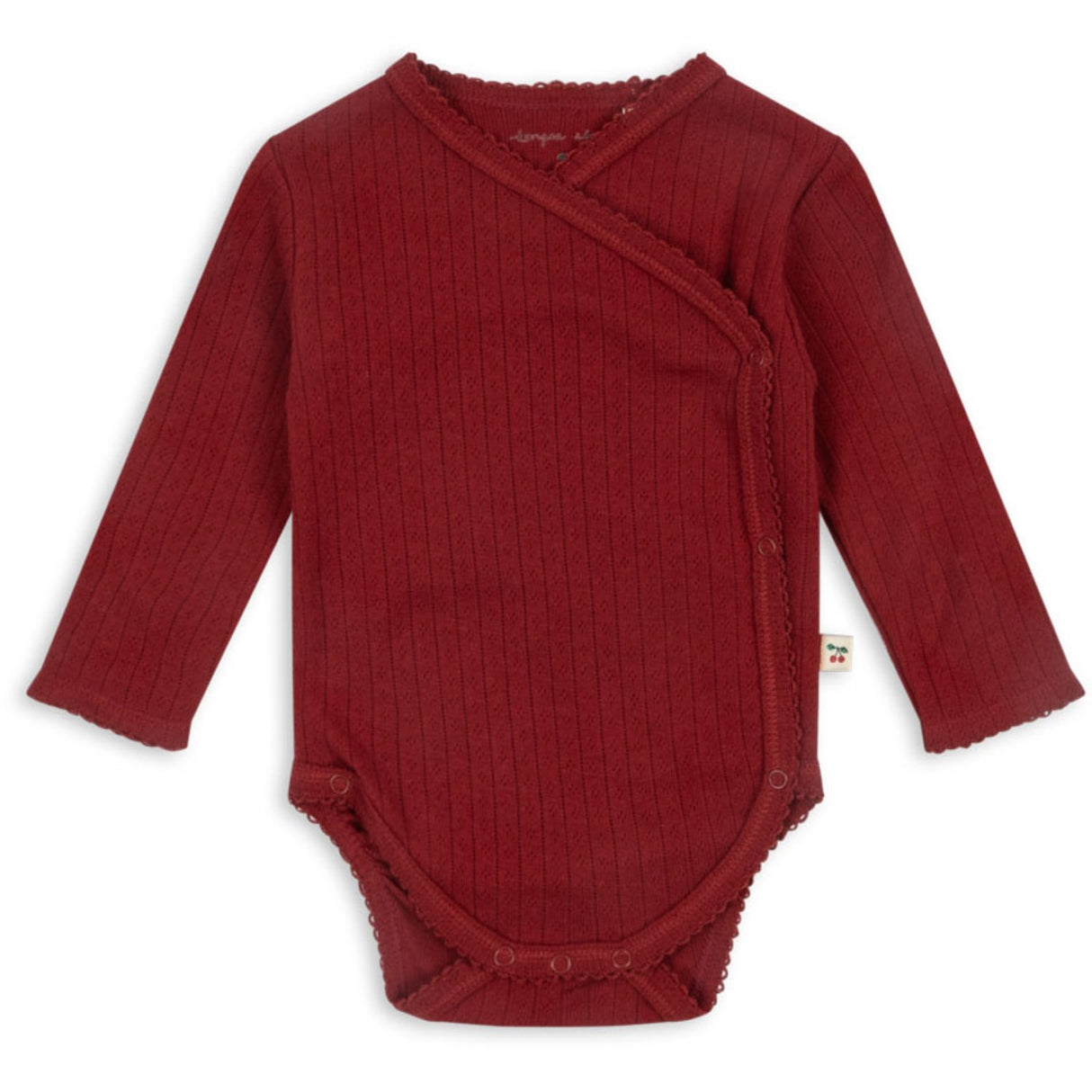 Konges Sløjd Red Dahlia Minnie Newborn Body GOTS