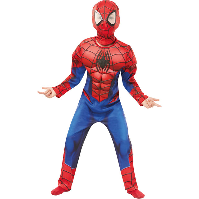 Rubies  Marvel Spiderman Deluxe Kostume m. Maske