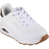 Skechers WHT Uno Gen1 - Shimmer Away Sneakers