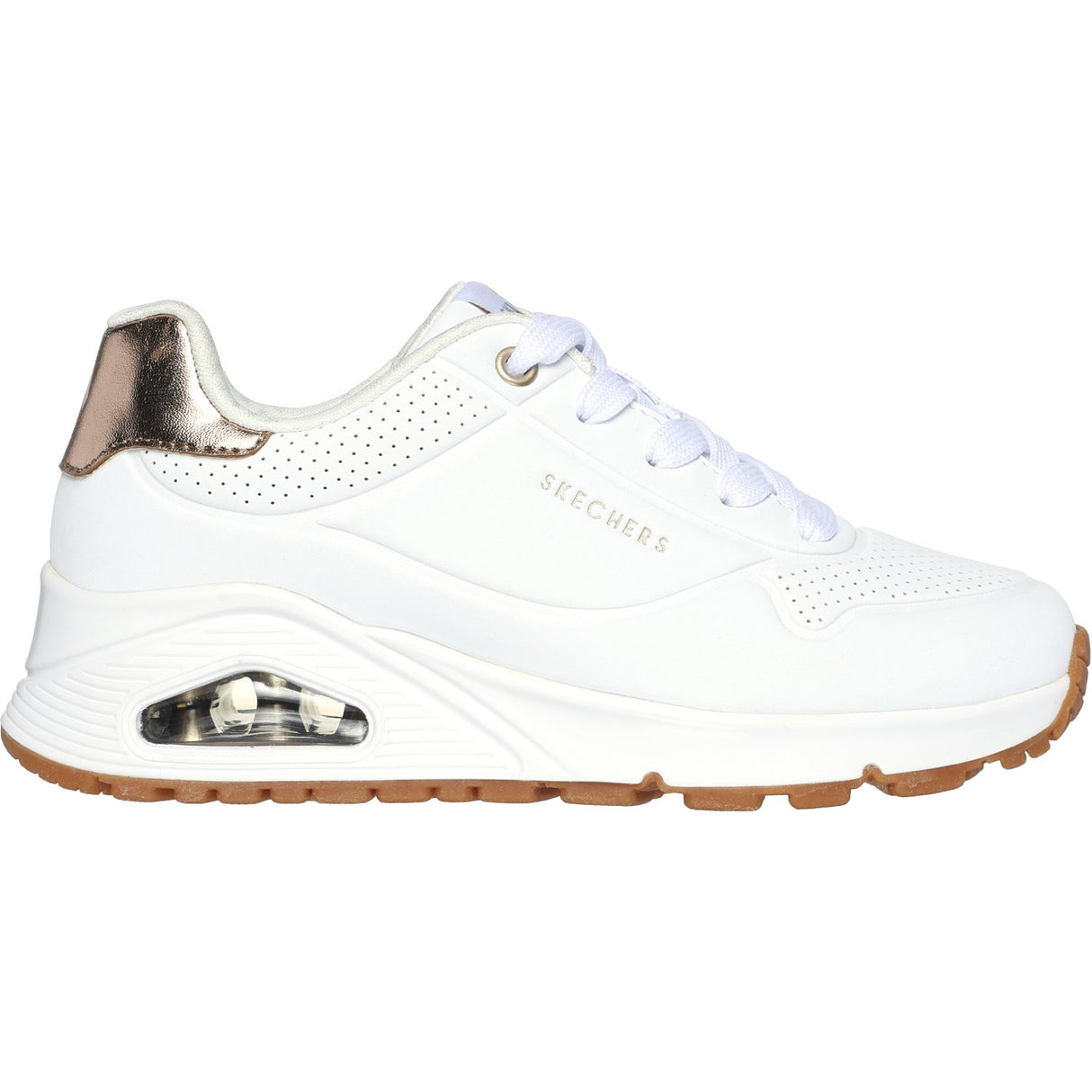 Skechers WHT Uno Gen1 - Shimmer Away Sneakers