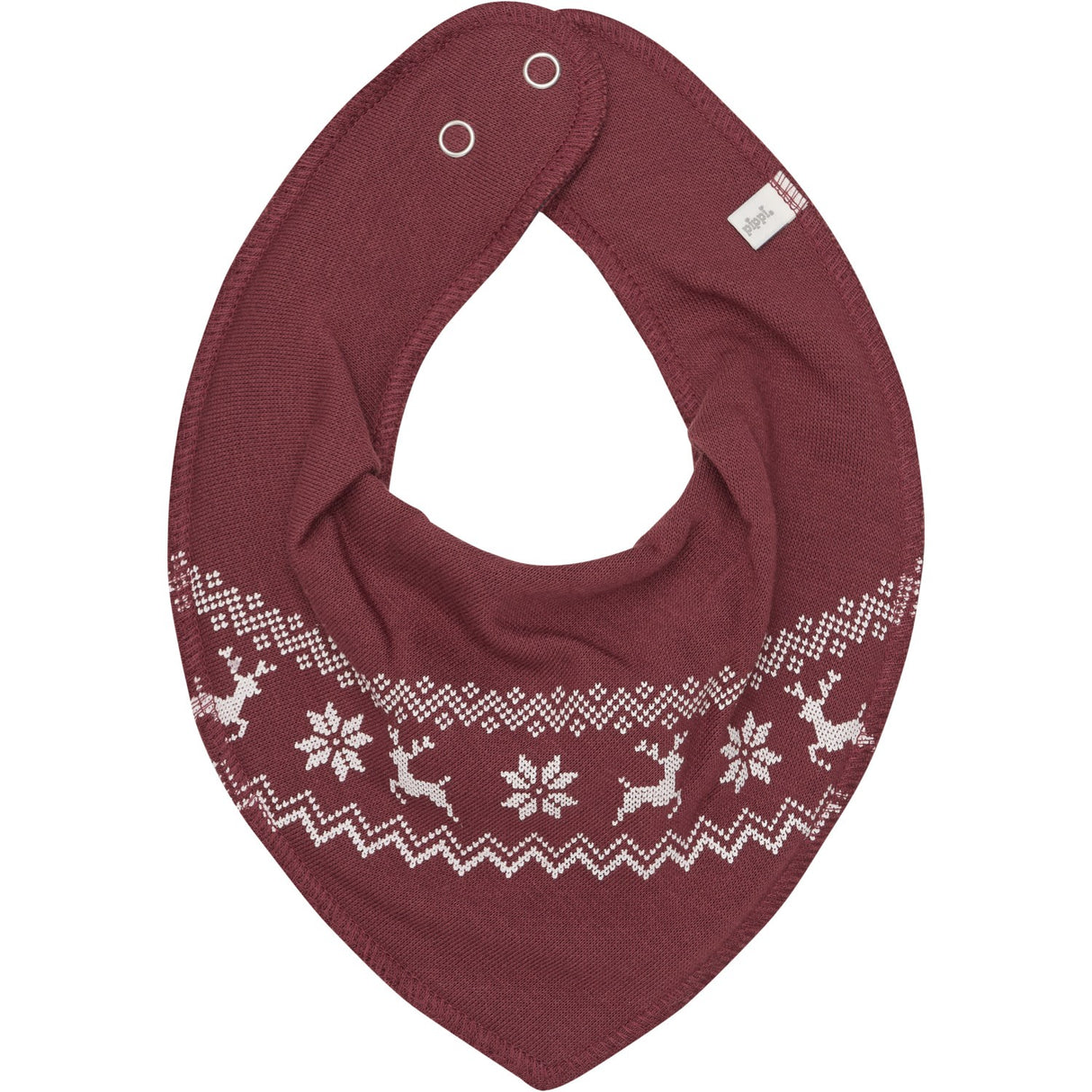 Pippi New Maroon Bandana Savlesmæk AOP 3-pak