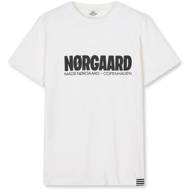 Mads Nørgaard Snow White Printed Tee Thorlino Tee