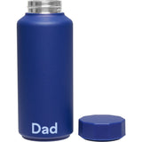 Design Letters Midnight Blue Dad Thermo/Insulated Flaske Special Edition