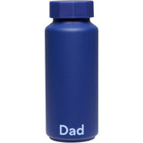 Design Letters Midnight Blue Dad Thermo/Insulated Flaske Special Edition