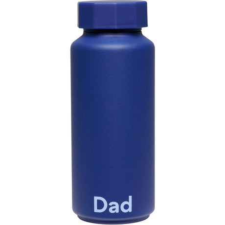 Design Letters Midnight Blue Dad Thermo/Insulated Flaske Special Edition