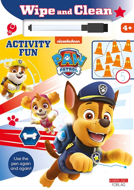 Alvilda Paw Patrol - Skriv og Visk Ud