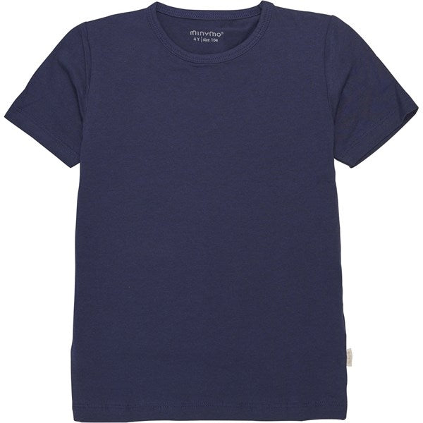 Minymo Dark Navy T-shirts Basis 32 2-pak 4