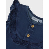 Name It Dark Blue Denim Ruby Denim Flæse Buksedragt