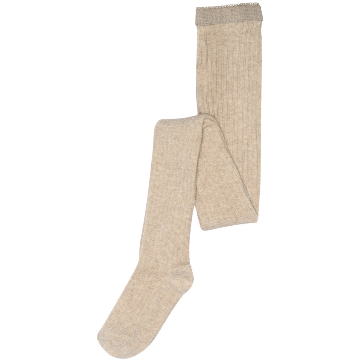 Mp Danmark Beige Melange Inger strømpebukser