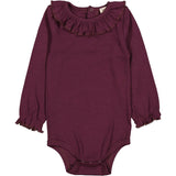 MarMar Modal Fine Rib Deep Mulberry Brandine Body