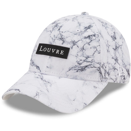 NEW ERA Louvre Clear 9Forty Kasket Marble Print - White