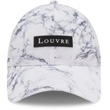 NEW ERA Louvre Clear 9Forty Kasket Marble Print - White