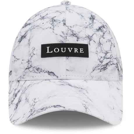 NEW ERA Louvre Clear 9Forty Kasket Marble Print - White