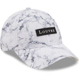 NEW ERA Louvre Clear 9Forty Kasket Marble Print - White