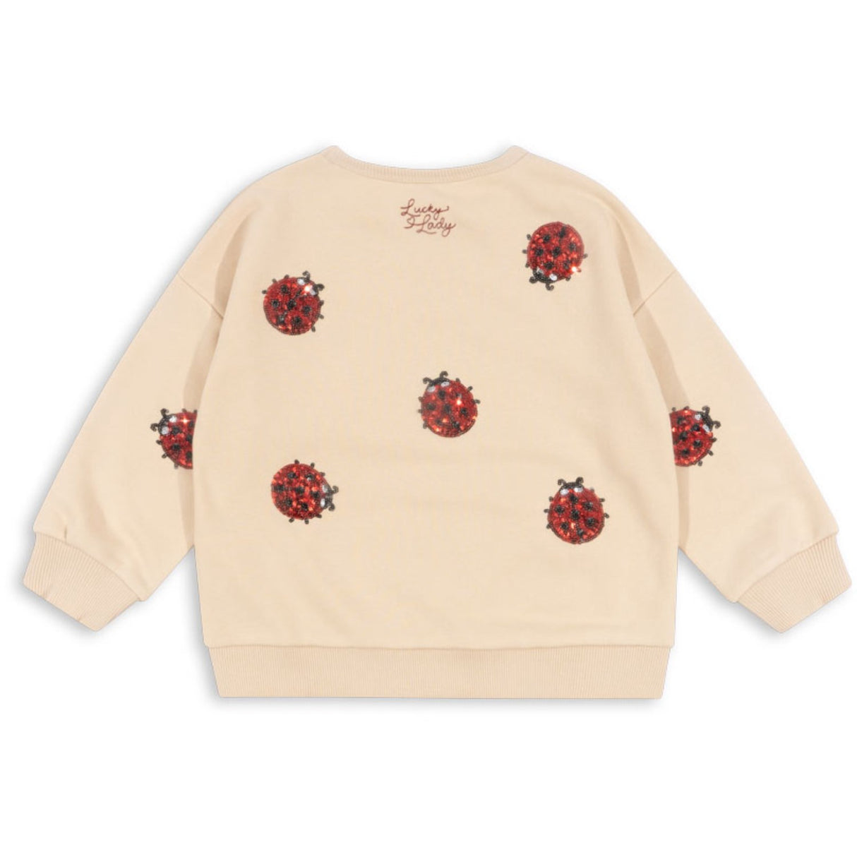 Konges Sløjd Ladybug Glitter Lou Sweatshirt Ocs