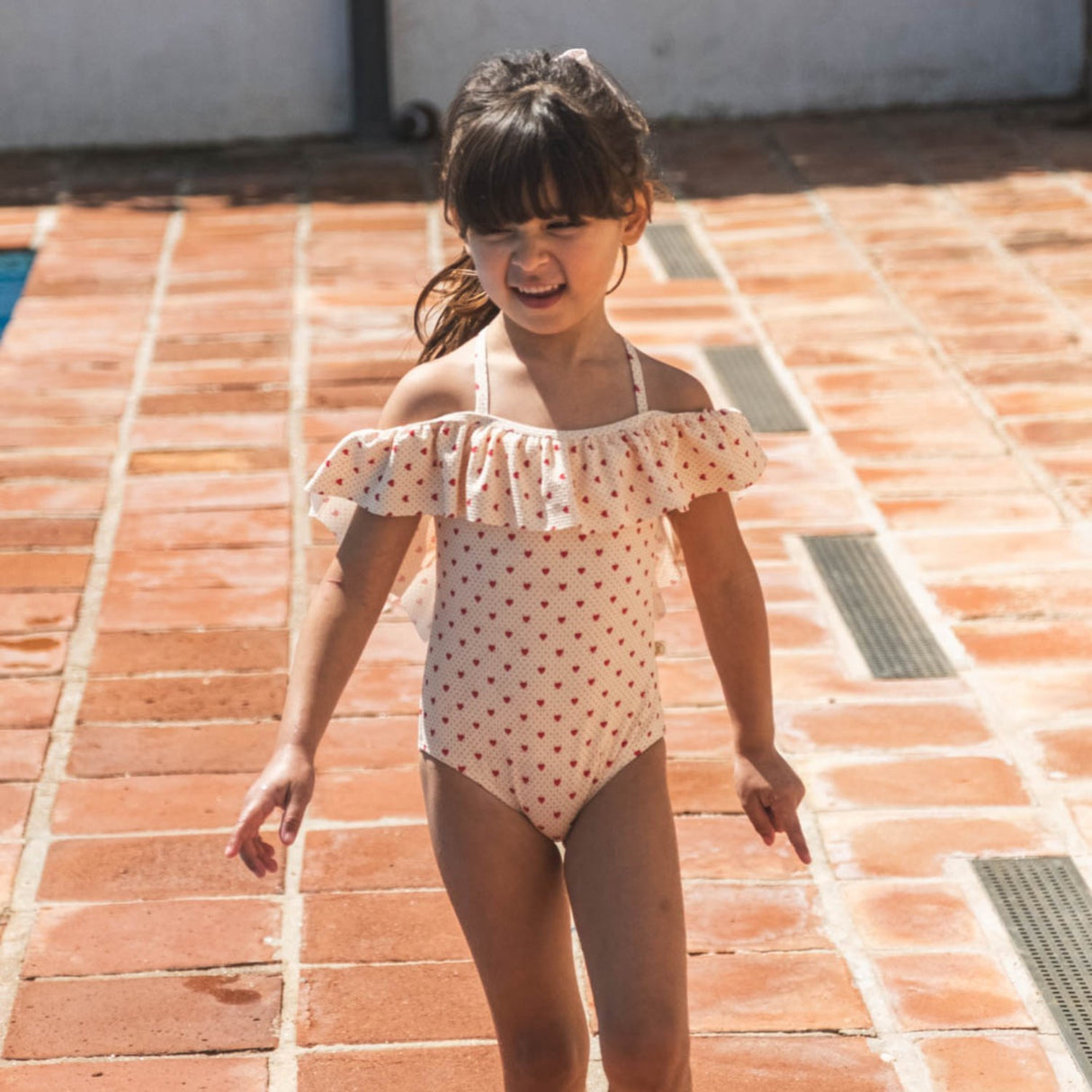 That's Mine Lots Of Love Red Savannah Badedragt