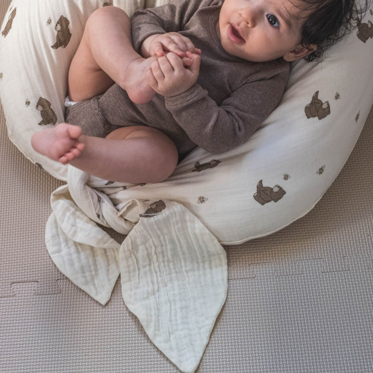 That's Mine Brown Melange Petra Bodystocking